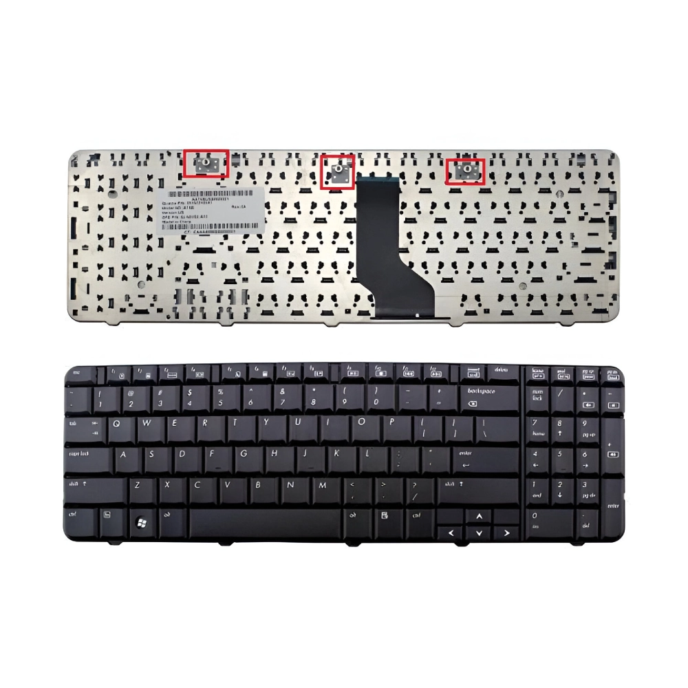 Teksus Laptop Keyboard For HP Compaq Presario CQ60 view 2